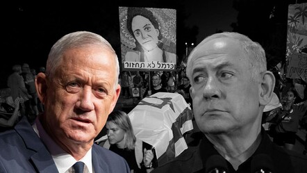 Koltuğu için halka yalan söyledi! Gantz'tan Netanyahu'ya anlaşma tepkisi - dunya