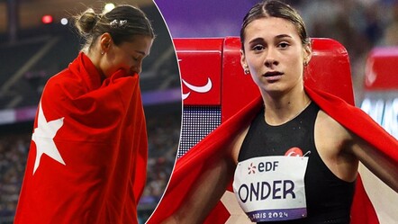 Paris'te bir madalya daha! Milli sporcu Aysel Önder 400 metrede koştu - spor