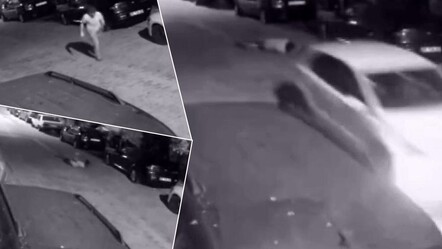 Esenyurt'ta hareket halindeki araçtan adam attılar - gundem