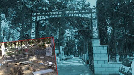 FETÖ'nün hazinesini arıyorlar! Yalova'da mezarlığa dadandılar - gundem