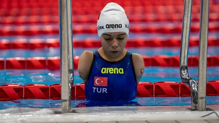 Para yüzücü Sevilay Öztürk kadınlar 50 metre kelebek S5 sınıfında bronz madalya kazandı - Haberler