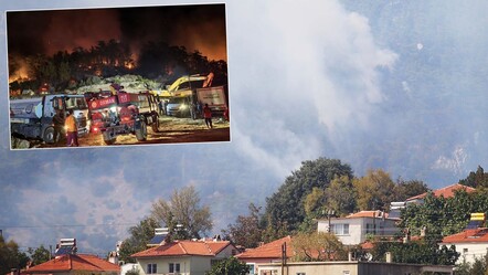 Muğla Menteşe yangınında 20'nci saat! Müdahale gece boyunca sürdü - gundem