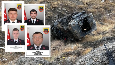Tunceli'de askeri araç devrildi! 4 asker şehit oldu - gundem