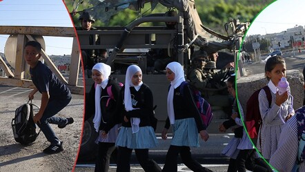 İşgalin gölgesinde eğitim! Batı Şeria'da yeni öğretim yılı böyle başladı - dunya