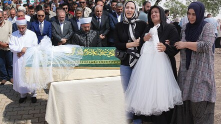 Narin'in gelinlik hayalini gerçekleştirmek için Batman'dan geldi! Tabutun üstünde gören şoke oldu - gundem