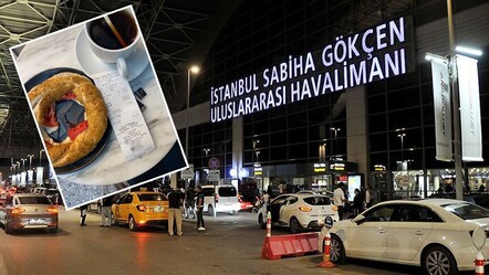 Sabiha Gökçen Havalimanı'nda simit ve çayın fiyatı akıllara durgunluk verdi - gundem