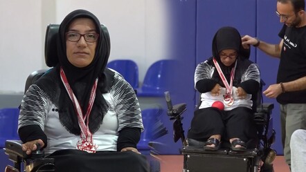 Bedensel engelli Lütfiye sadece 1 aylık antrenmanla Boccia Türkiye ikincisi oldu - yasam