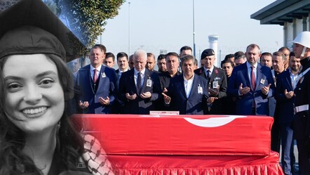 İsrail'in katlettiği Ayşenur Ezgi Eygi'nin cenazesi İstanbul'a getirildi - dunya
