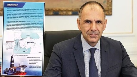 Atina'da 'Mavi Vatan' telaşı! Basın yeni müfredatı manşete taşıdı - dunya