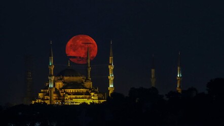 Süper Kanlı Ay tutulması 18 Eylül 2024 tarihinde saat 05.14'te başlayıp 06.16'da bitecek - haberler