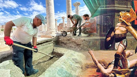 İzmir'de 1800 yıllık Romalı gladyatör lahiti bulundu! İçinden 12 tane iskelet çıktı - kultur-sanat