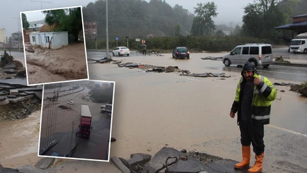 Meteoroloji sarı kodla uyarmıştı! Van, Bitlis, Trabzon ve Malatya aniden bastıran sele teslim oldu - Gündem