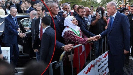 Cumhurbaşkanı Erdoğan'a ABD'de sevgi gösterisi! Karşılamada dikkat çeken isim - gundem