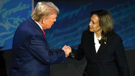 ABD'de yapılan ankette Trump ve Kamala Harris'in kıyasıya yarışı sürüyor - dunya