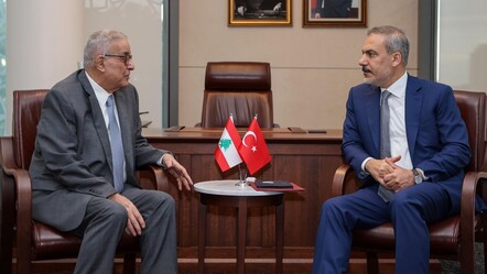 Bakan Fidan'dan 'kaos' sözleri! Lübnanlı mevkidaşı ile görüştü - dunya