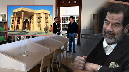 Saddam'ın Basra'daki sarayı kütüphane oldu! Kitaplar Babil'e uzanıyor - egitim