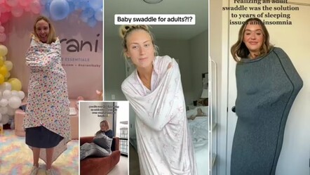 Yeni TikTok çılgınlığı! Daha iyi uyumak için kundaklıyorlar - saglik