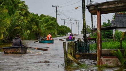 Kasırgaya teslim olan ABD felaketi yaşıyor! OHAL ilan edildi - dunya