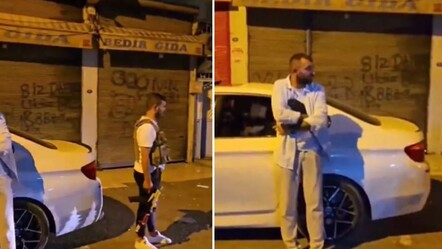 Gaziantep'te çeteler sokaklara çıktı! Uzun namlulu silahlarla tehditler savurdular - gundem