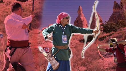 Kapadokya'da yaylar gerildi, oklar atıldı! Peribacalarındaki festivale yoğun ilgi - kultur-sanat