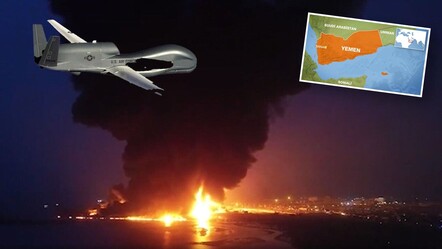 Hudeyde'nin intikamı alındı! İran destekli Husiler ABD SİHA'sını düşürdü - dunya