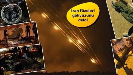 İran'ın İsrail saldırısı dünya basınında: Korkunç görüntüler bunlar - dunya