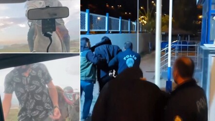 Kayseri'de gezmeye giden ailenin korku dolu anları! Yılkı atlarıyla fotoğraf çekmek isterken zorbalığa uğradılar - haberler