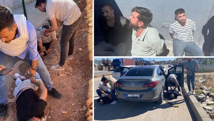 Gaziantep'te uzun namlulu silahlarla yol kesen çete tutuklandı! - dunya