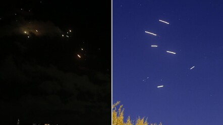 İran'ın İsrail'e saldırısı Mersin ve KKTC'den de görüldü! İşte o anlar - gundem