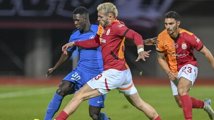 Galatasaray'a Rigas Skola deplasmanında şok! Aslan skoru koruyamadı - spor