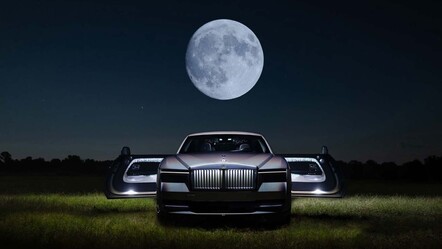 Rolls-Royce Spectre ay ışığı gibi parlıyor! Görenler gözlerini alamadı - t-otomobil
