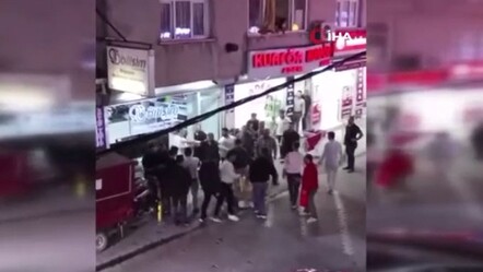 Esenyurt’ta kavga! Birbirlerine televizyon fırlattılar, vatandaş zor ayırdı - gundem