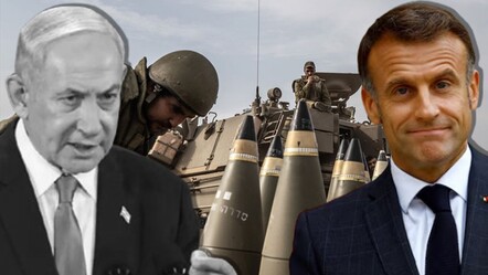 Fransa Cumhurbaşkanı Macron, İsrail'e silah sevkiyatını durdurulması çağrısında bulundu - dunya