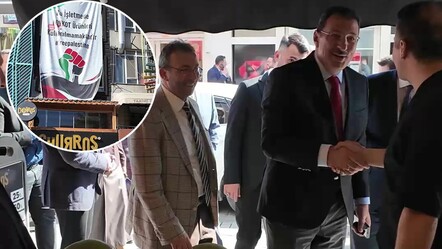 İsrail'i boykot pankartına İBB'den ceza! AK Parti'den o esnafa destek ziyareti - dunya