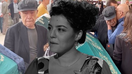 Mazhar Alanson’dan kızı Eda Alanson’a acı veda! Cenazede güçlükle ayakta durdu - haberler