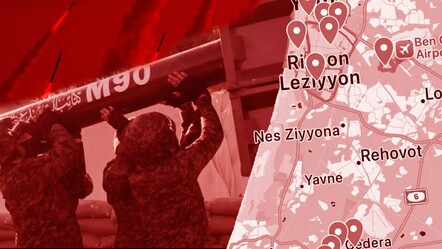 Gazze'de son durum! Hamas, İsrail'in başkenti Tel Aviv'i 7 Ekim'in yıl dönümünde vurdu - dunya