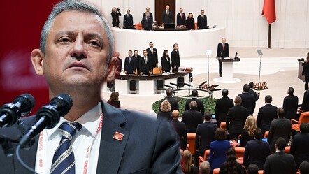 Erdoğan'ı ayakta karşılamışlardı! Özgür Özel'den eleştirilere 