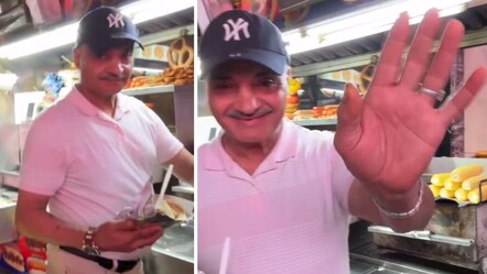 Her gün ceza yazsalar da pes etmedi! New York'un göbeğinde herkese Kur'an-ı Kerim dinletiyor - dunya