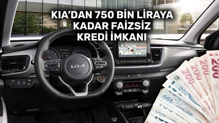 Kia'dan Türkiye'ye özel kampanya! 4 model için 750 bin liraya kadar faizsiz kredi fırsatı - ekonomi