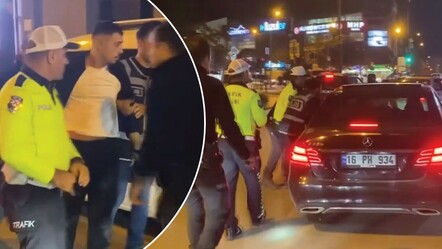 Bursa'da polisi sürükleyen sürücü trafiği birbirine kattı! Polis tetiğe bastı, olay bitti - gundem