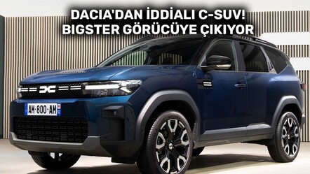Dacia bu sefer çok iddialı! C-SUV BIGSTER görücüye çıkıyor, işte özellikleri ve fiyatı - t-otomobil