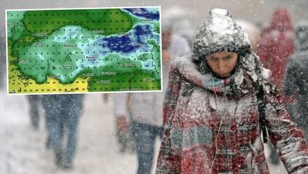 Dondurucu soğuklar için tarih belli oldu! Sıcaklık -11'e kadar düşecek - gundem
