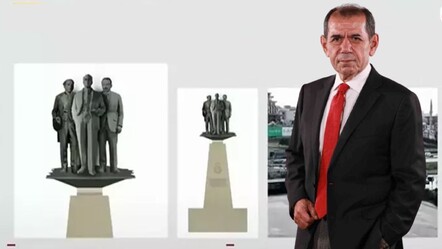 Galatasaray 3 heykel dikecek! Dursun Özbek projenin detaylarını açıkladı - spor