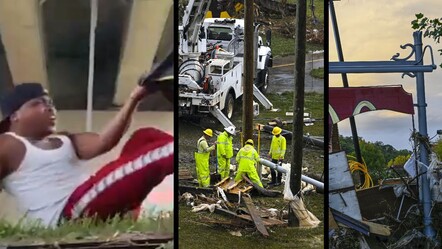 TikTok'ta izlenmek için kasırganın ortasına daldı! Tıklanma uğruna ölümü göze aldı - ekonomi