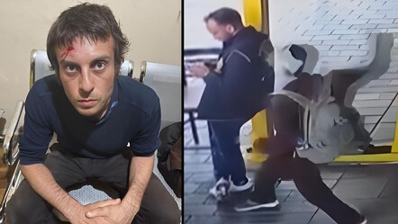 Beyoğlu'nda polisi boynundan bıçaklayan şahıs adliyeye sevk edildi - gundem