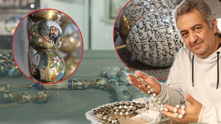 Mikro sanatı tespihle buluşturdu, büyüteçle görülebilen minyatürler üretti - ekonomi