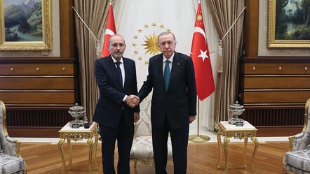 Cumhurbaşkanı Erdoğan, Ürdün Dışişleri Bakanı Eymen es-Safedi'yi kabul etti - gundem