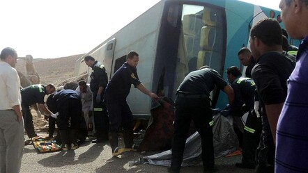 Mısır'da yolcu otobüsü kaza yaptı! 12 ölü, 33 yaralı var - gundem