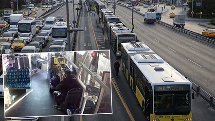 Sancıları başladı, hastaneye yetişemedi! Hamile kadın metrobüste doğum yaptı - yasam