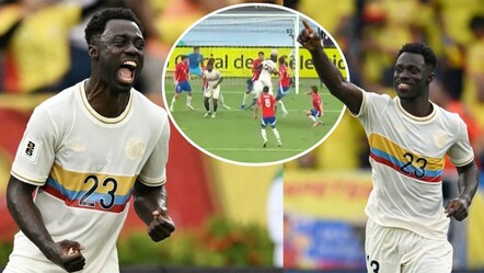 Galatasaraylı Davinson Sanchez Kolombiya-Şili maçında sahneye çıktı! Attığı gole kendisi de inanamadı - spor